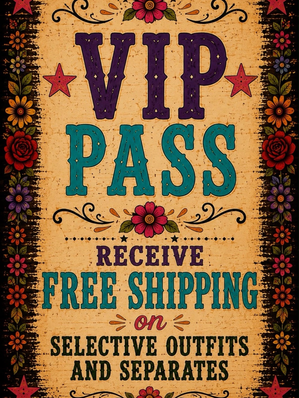 VIP Pass w/ Free Shipping
